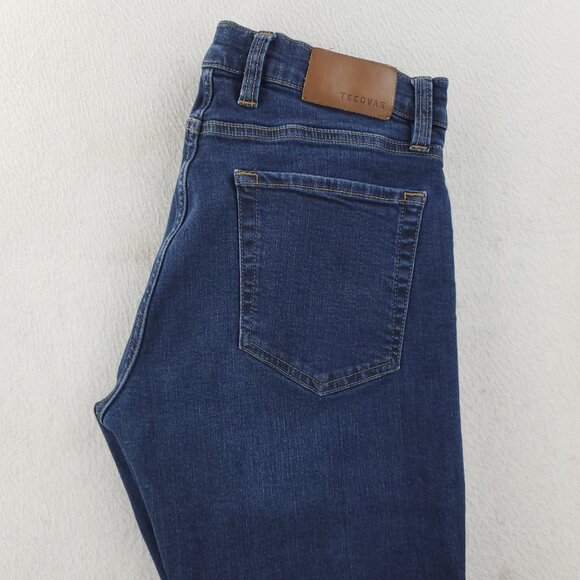 Tecovas Jeans Slim Stretch Straight Leg Denim Men's "33x30" Actual 32x31 - Picture 9 of 10